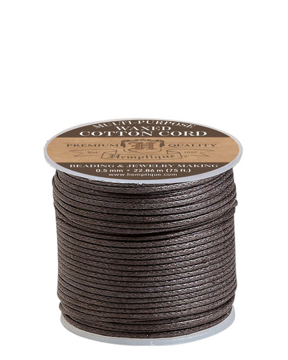 Waxed Cotton Cord Spools