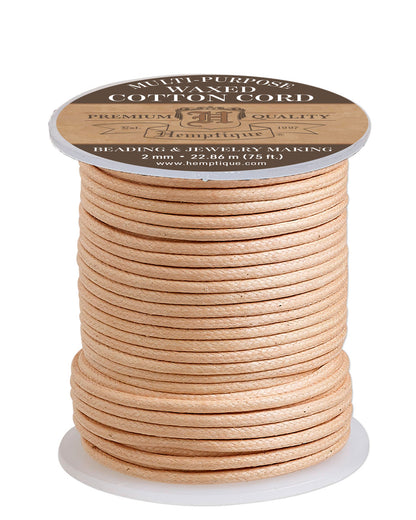 Waxed Cotton Cord Spools