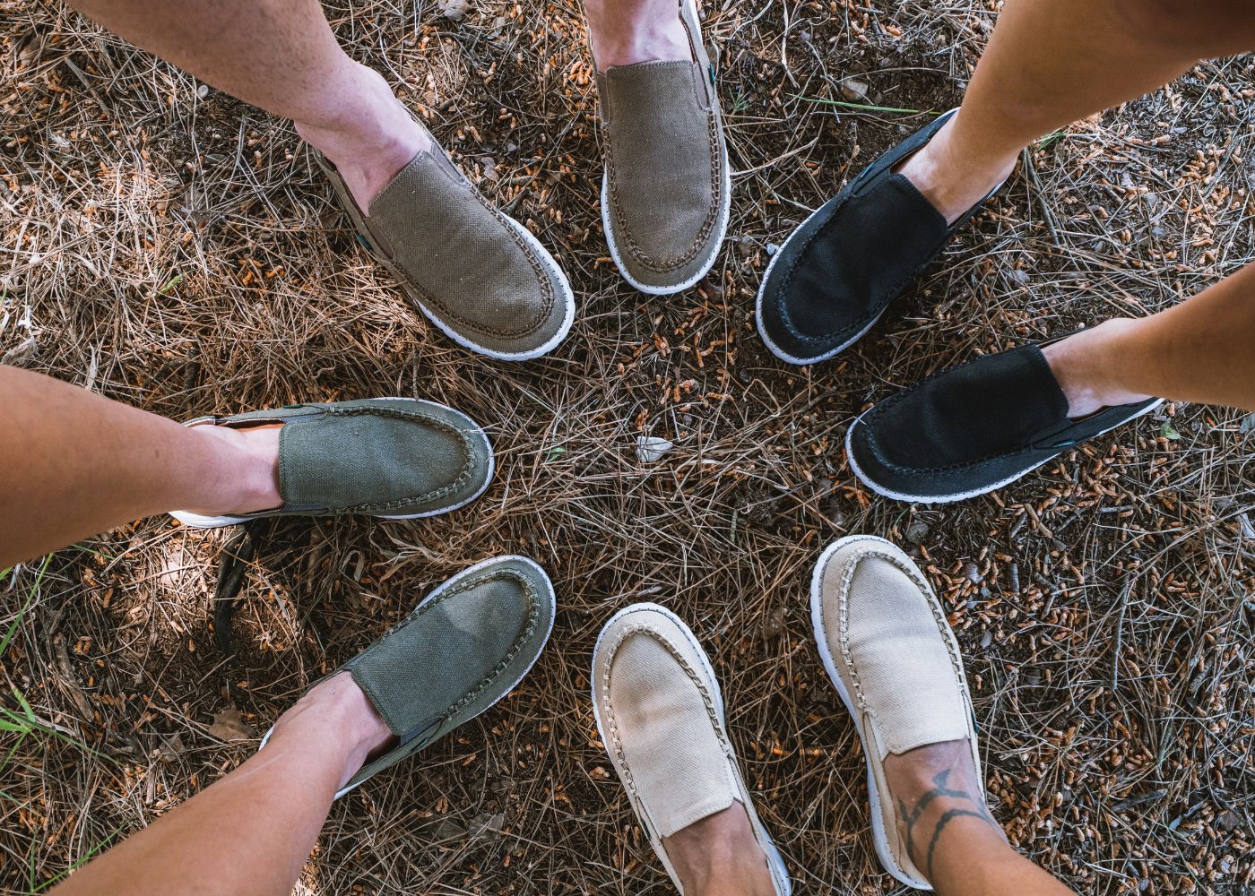 SunSlide Hemp Slip-on for Men in Dark Brown