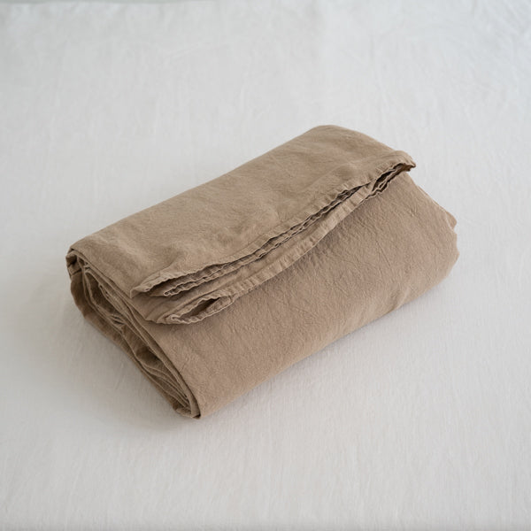 Finest European Flax Linen Flat Sheet