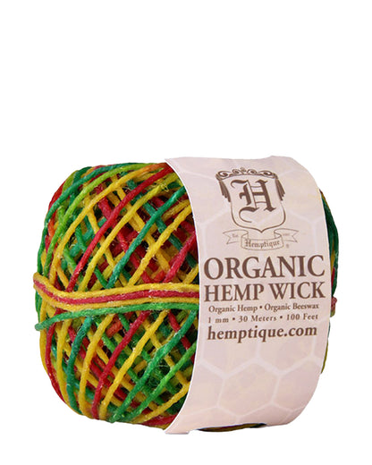 Organic Beeswax Hemp Wick