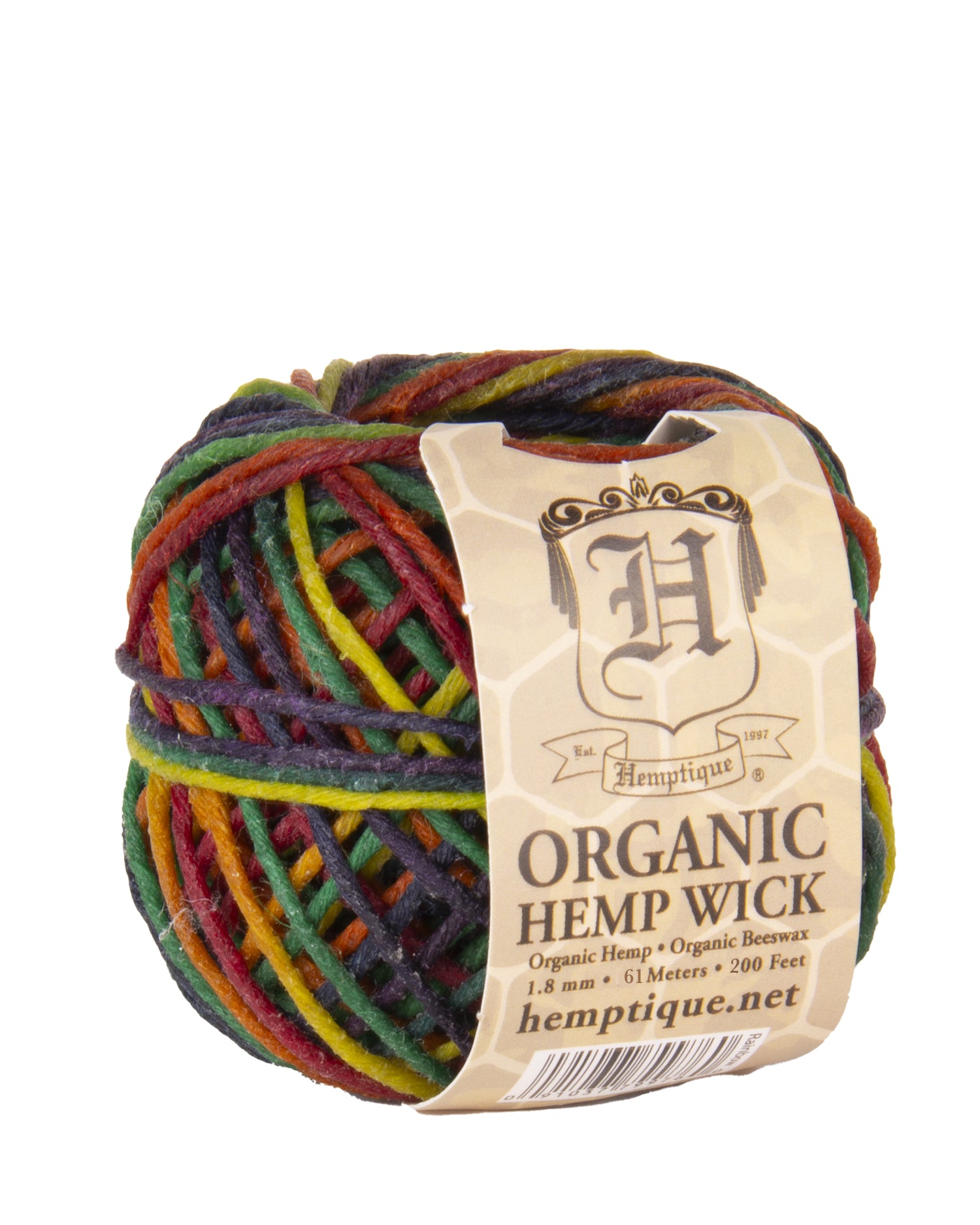 Organic Beeswax Hemp Wick