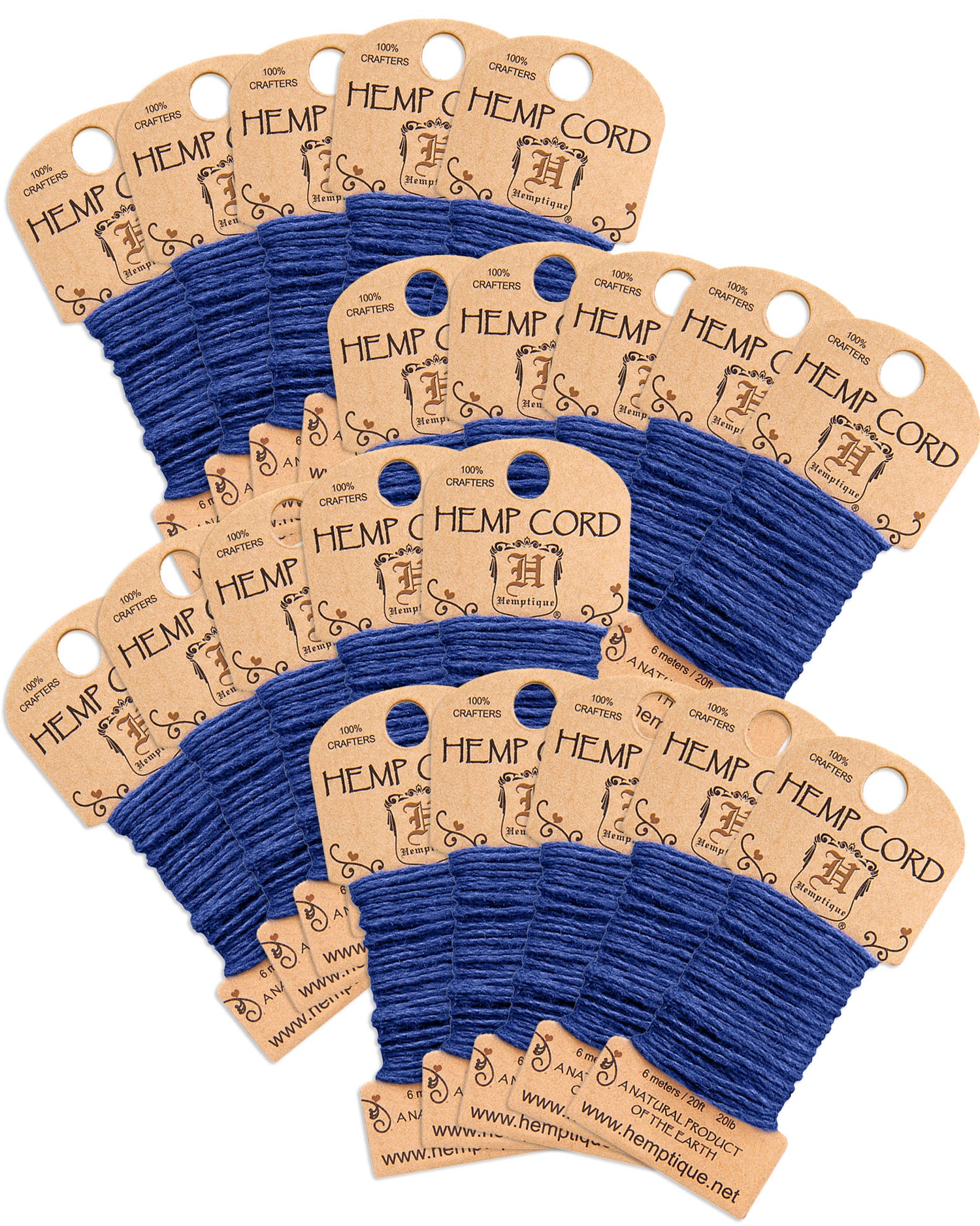 Hemp Cord Mini-Card Value Packs