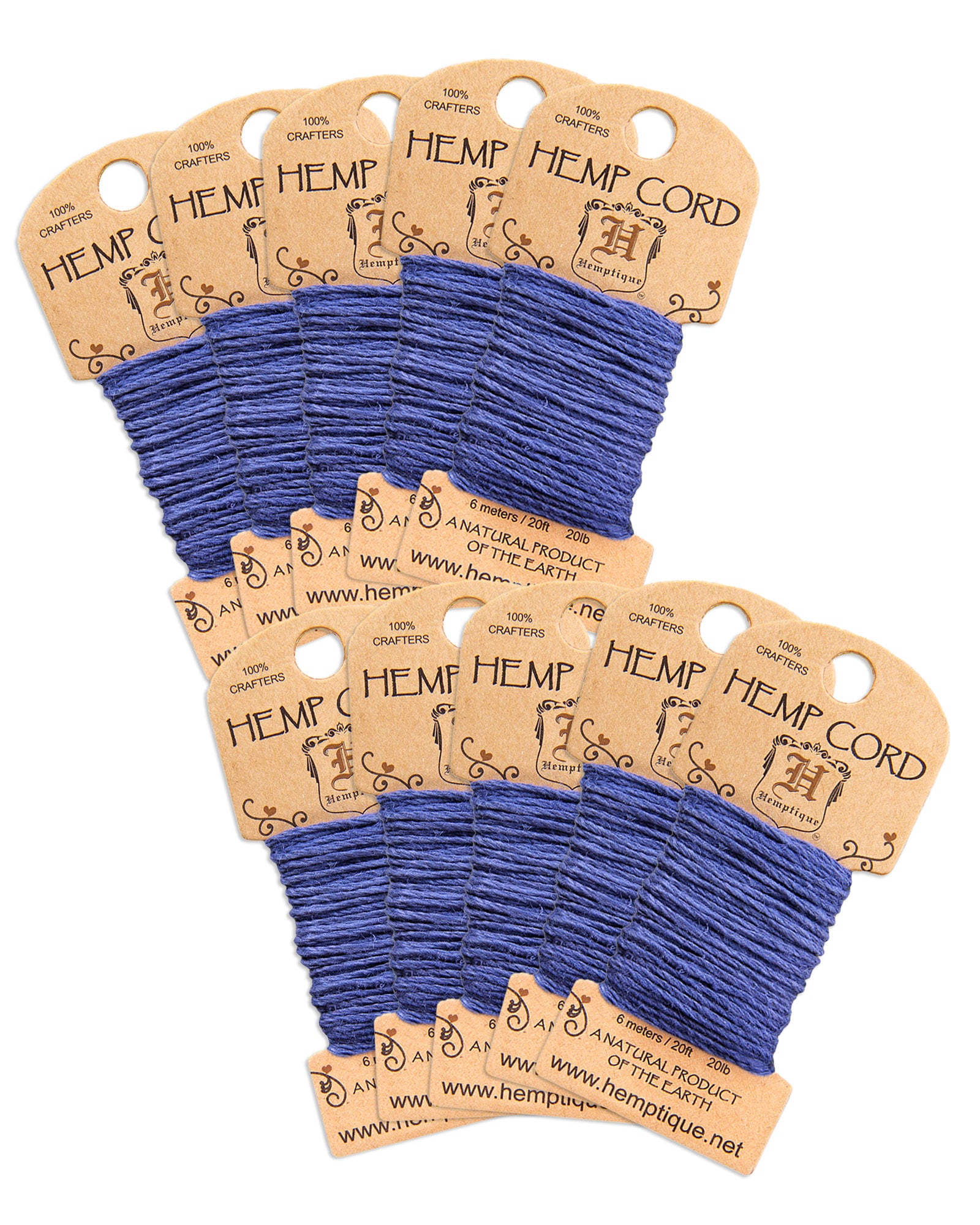 Hemp Cord Mini-Card Value Packs