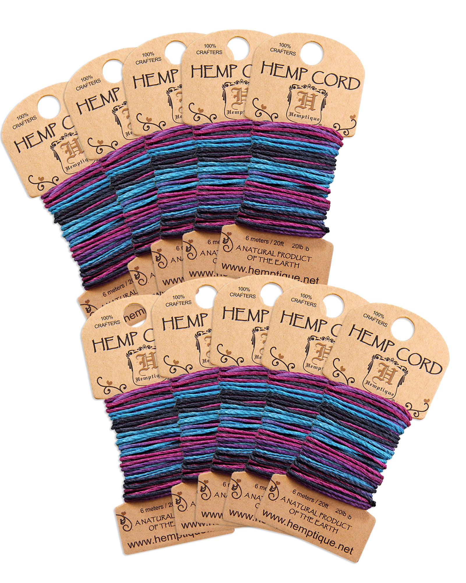 Hemp Cord Mini-Card Value Packs