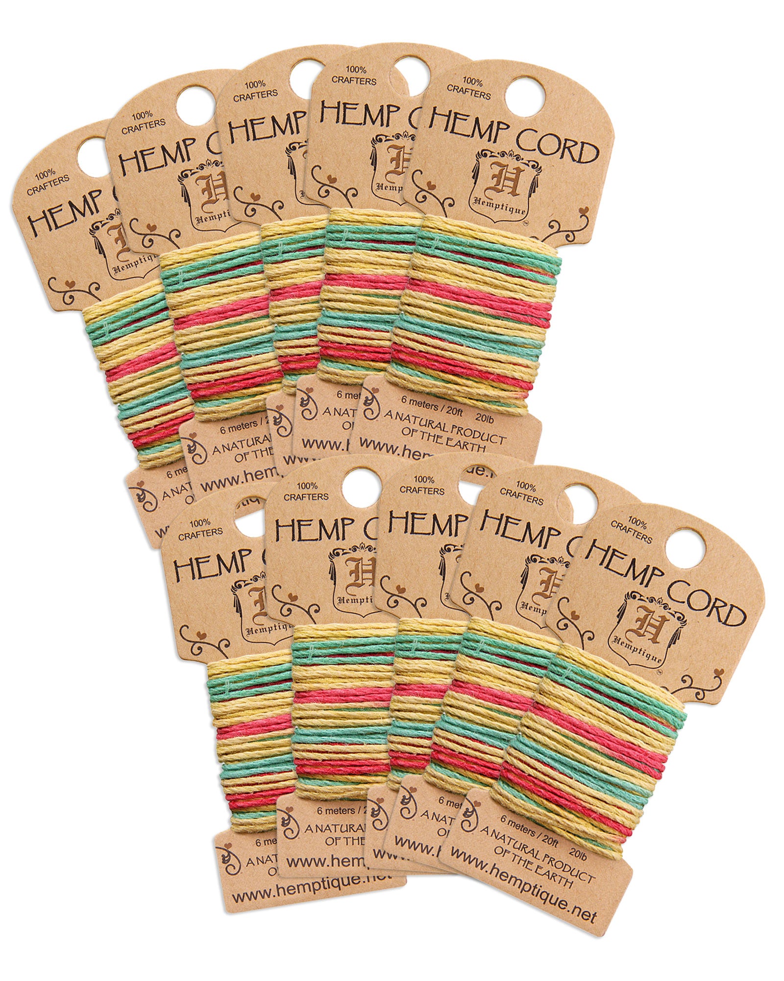 Hemp Cord Mini-Card Value Packs