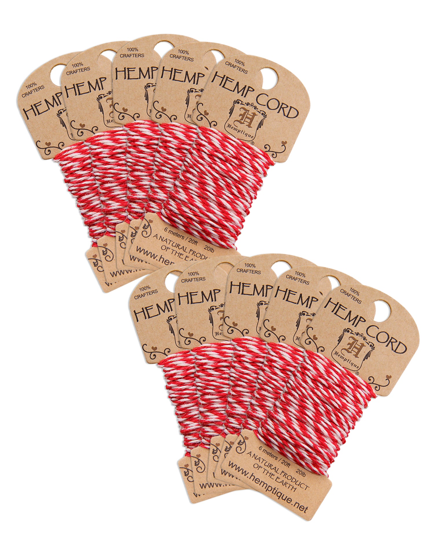 Hemp Cord Mini-Card Value Packs