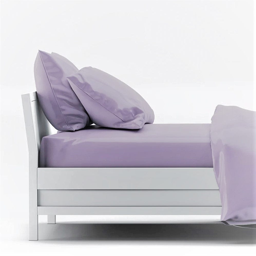 Lavender Bamboo Bed Sheets Set | Satin Weave | 400 TC Fabric