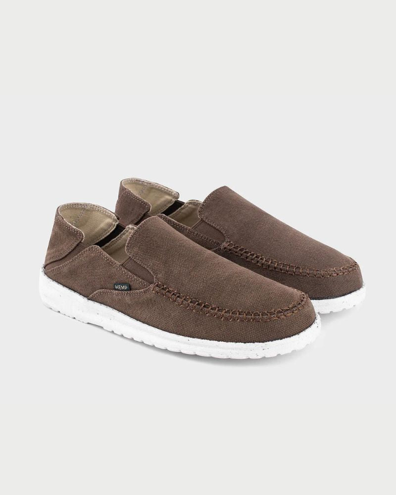 SunSlide Hemp Slip-on for Women in Dark Brown