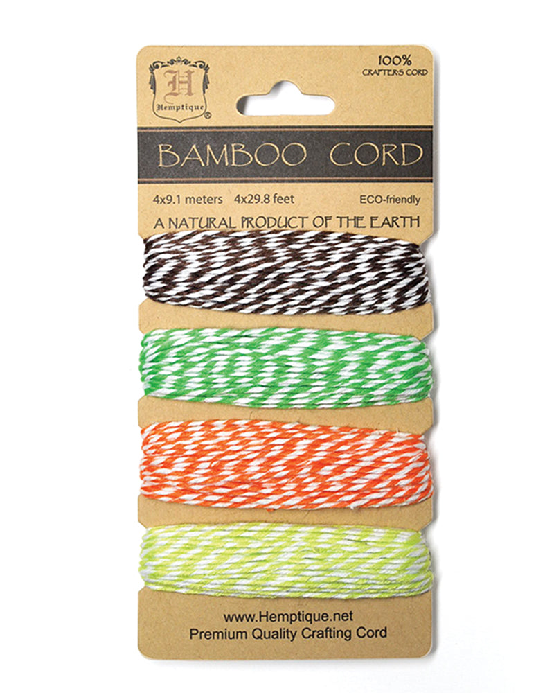 Bamboo Cord Cards