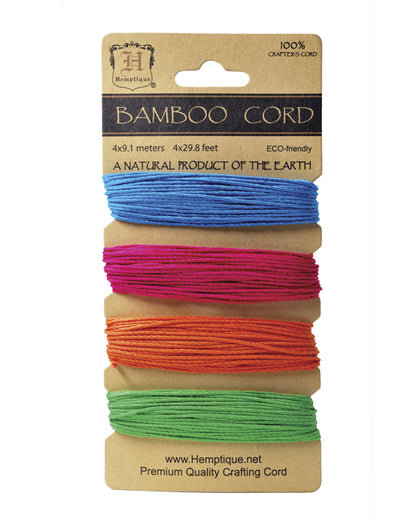 Bamboo Cord Cards