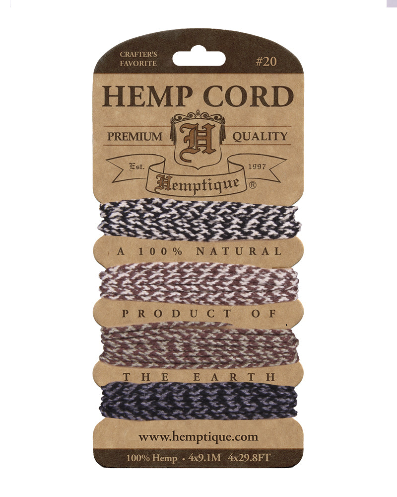 Hemp Braided Cord Cards