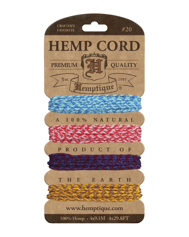 Hemp Braided Cord Cards