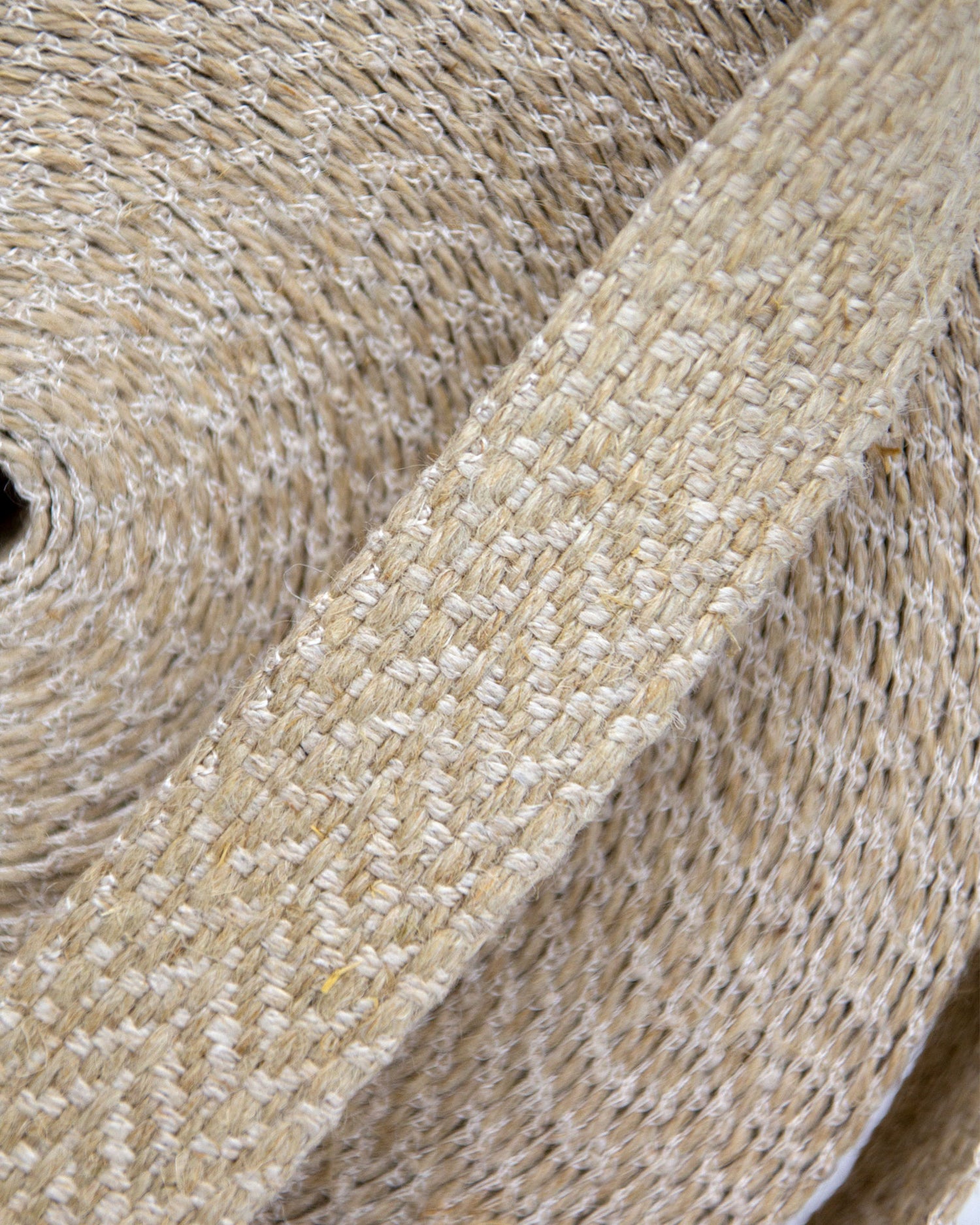 Hemp Herringbone Webbing by the Roll