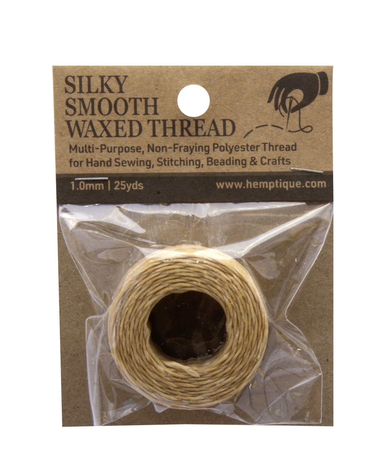 1.0mm Silky Smooth Waxed Thread