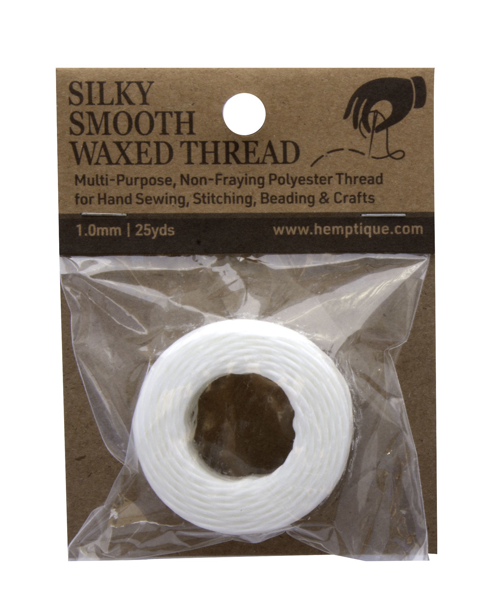 1.0mm Silky Smooth Waxed Thread