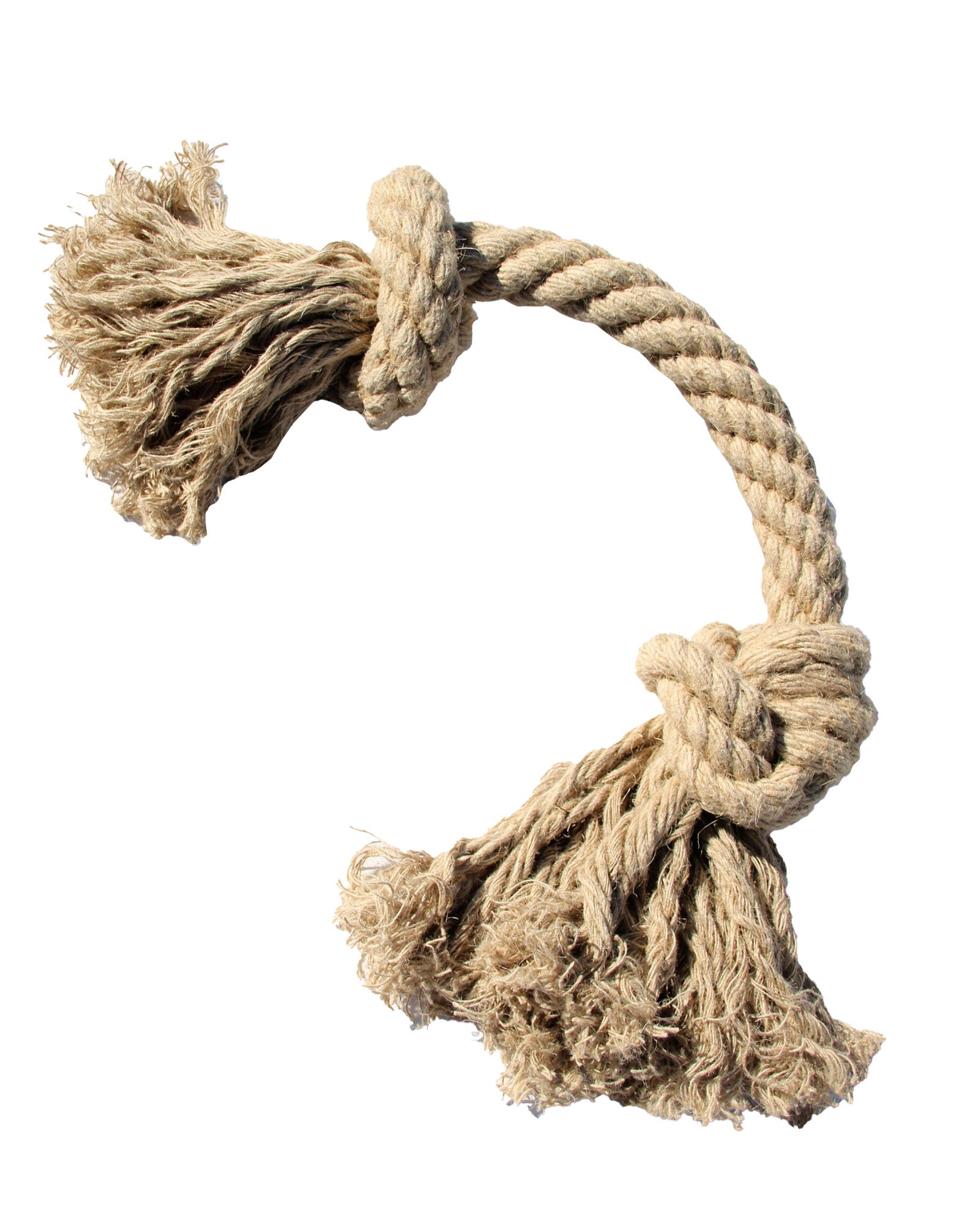 40mm Hemp Rope Tug &amp; Pull Dog Toy