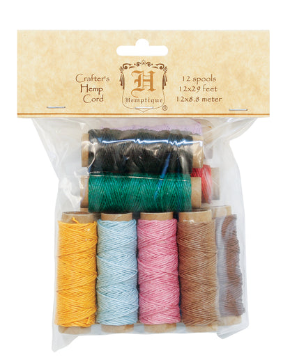 Hemp Cord Mini Spools Multi-Packs