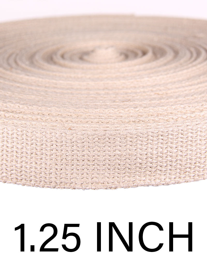 Hemp Webbing by the Roll 1.25 Inch