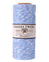 blue silver metallic bakers twine 