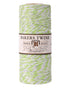 green silver metallic bakers twine 