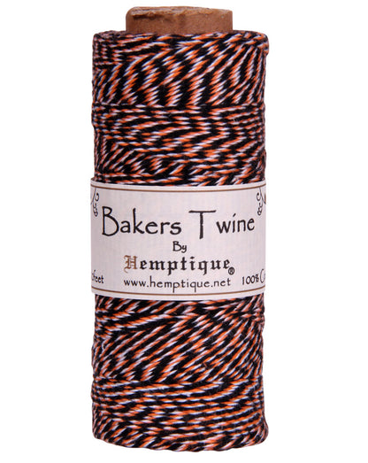 Bakers Twine Orange and Black